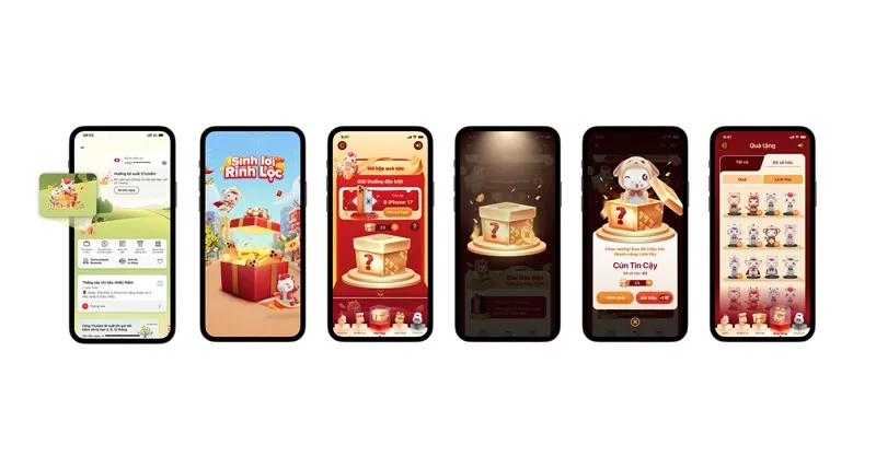 Giao diện chương trình “Sinh Lời Rinh Lộc” trên Techcombank Mobiile.jpg