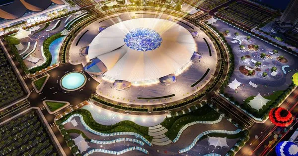 Điểm cầu trung tâm tại Trung tâm Hội chợ triển lãm Quốc gia sẽ kết nối trực tiếp, trực tuyến đến các điểm cầu lớn còn lại.