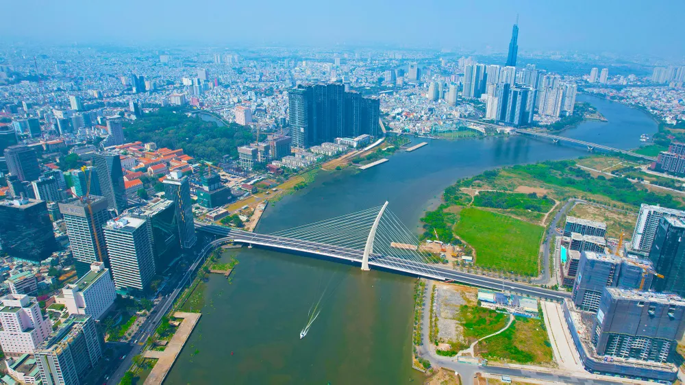 Một góc TPHCM.