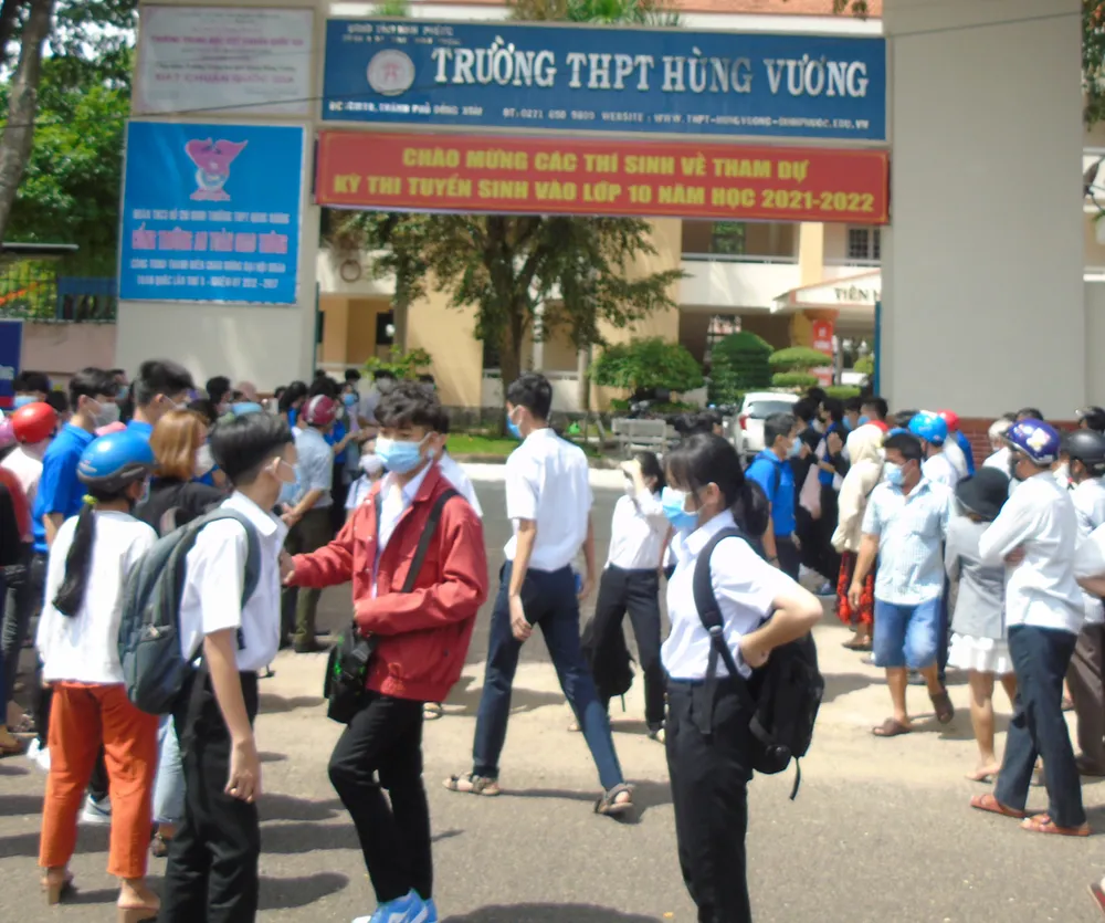 Kỳ thi diễn ra nghiêm túc và an toàn