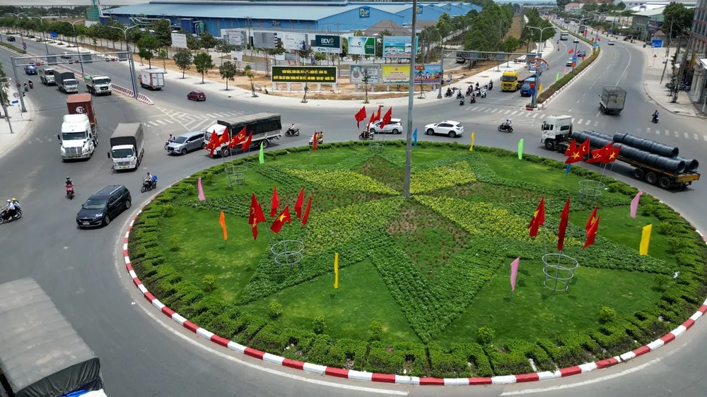 Một góc đô thị Tân Uyên hôm nay