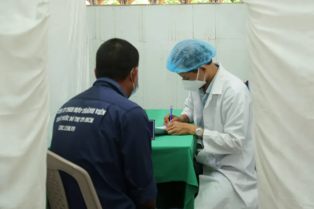 Quan tâm khám sức khỏe định kỳ cho người lao động tại UDC Quan tâm khám sức khỏe định kỳ cho người lao động tại UDC