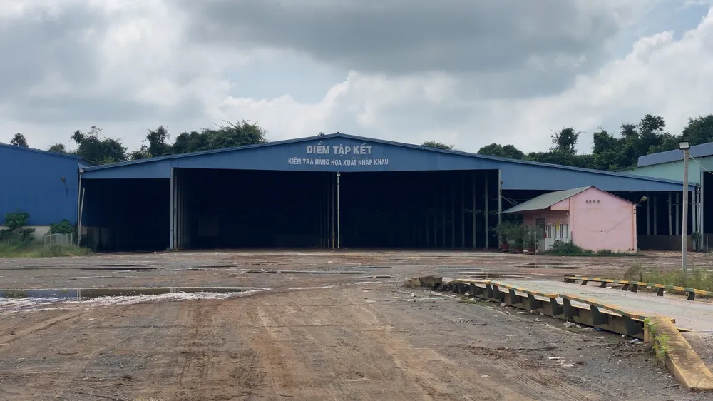 Địa điểm tập kết, kiểm tra hàng hóa xuất khẩu, nhập khẩu của Công ty Đồng Phước tại khu vực CKQT Xa Mát bị tạm dừng hoạt động do chưa đủ điều kiện