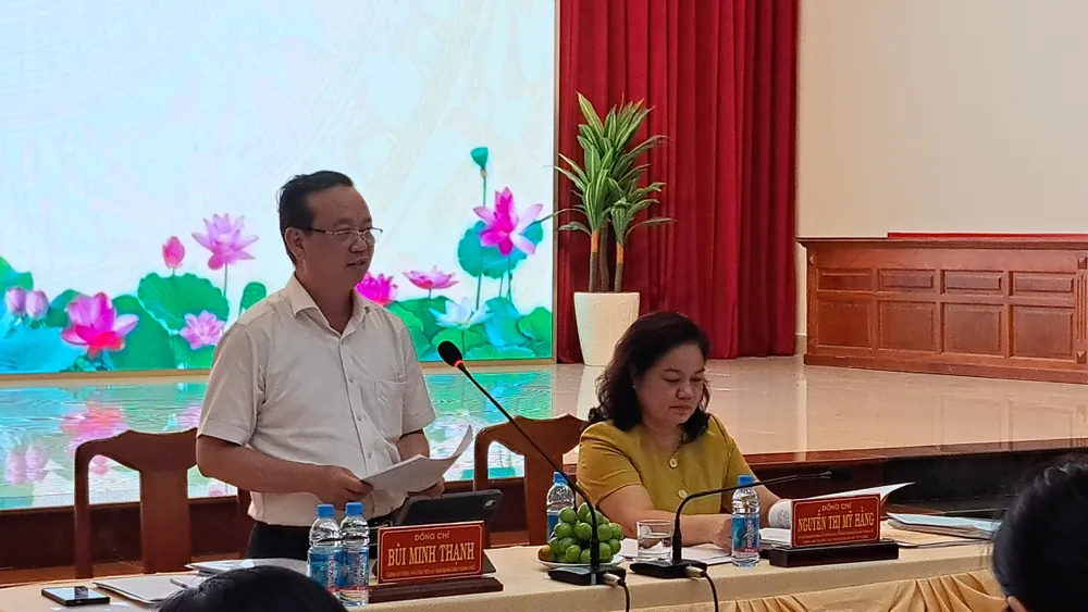 Phó Chủ tịch UBND TPHCM Bùi Minh Thạnh phát biểu tại buổi làm việc 20250722_143057.jpg
