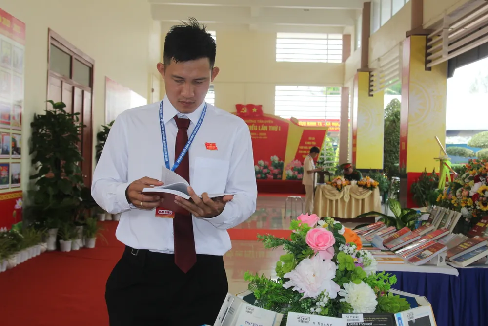 Anh Bùi Thanh Nam kỳ vọng nhiệm kỳ mới lãnh đạo phường tiếp tục đồng hành cùng doanh nghiệp. Ảnh: XUÂN TRUNG IMG_1646.JPG