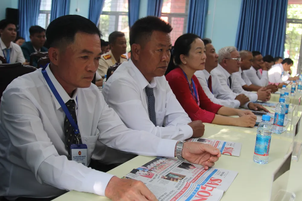 Các đại biểu tham dự đại hội. Ảnh: XUÂN TRUNG IMG_0317.JPG
