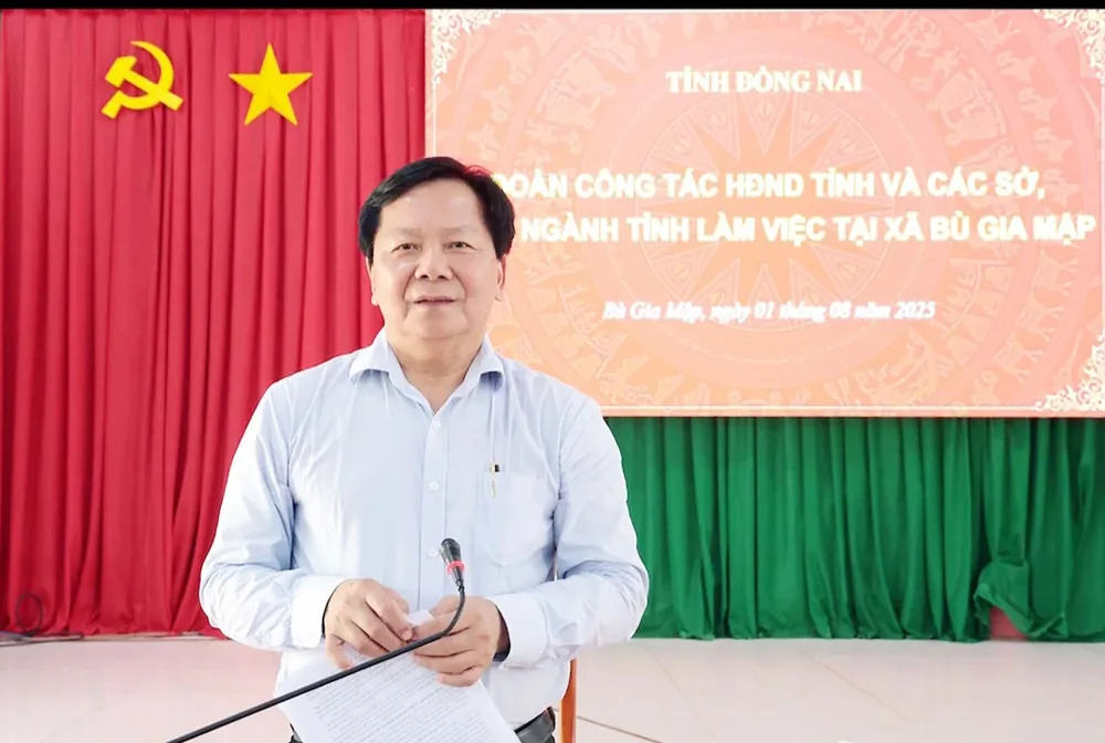 Ông Trần Văn Mi phát biểu kết luận cuộc giám sát của HĐND tỉnh Đồng Nai tại xã Bù Gia Mập 1000029761.jpg