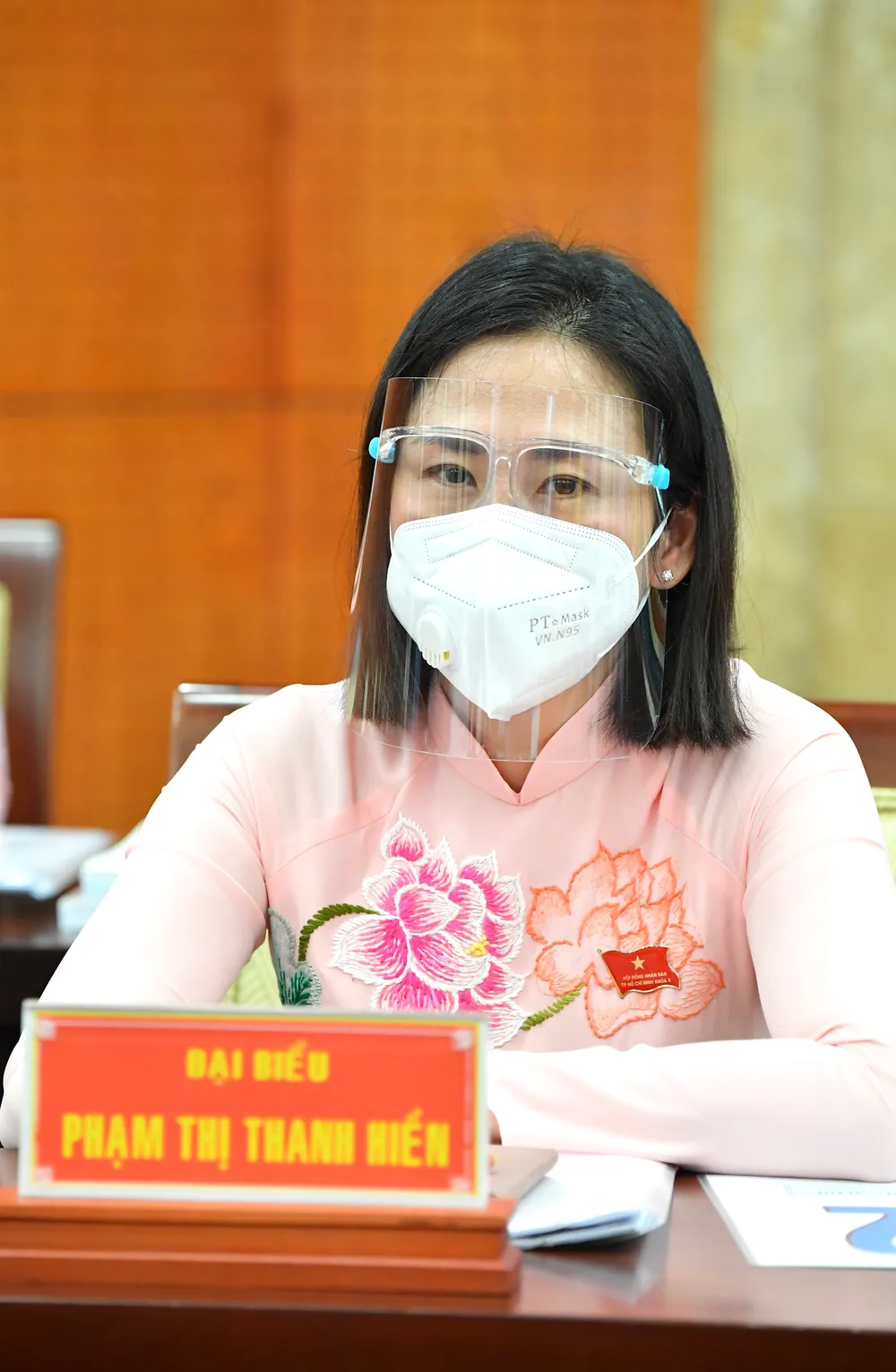 Đại biểu HĐND TPHCM trong kỳ họp thứ nhất khóa X nhiệm kỳ 2021-2026 ảnh 6