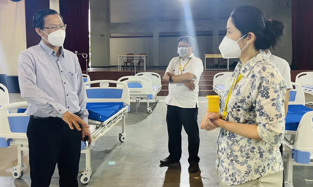 Phó Bí thư Thường trực Thành ủy TPHCM Phan Văn Mãi: Xây dựng cộng đồng an toàn và không Covid-19 ảnh 6