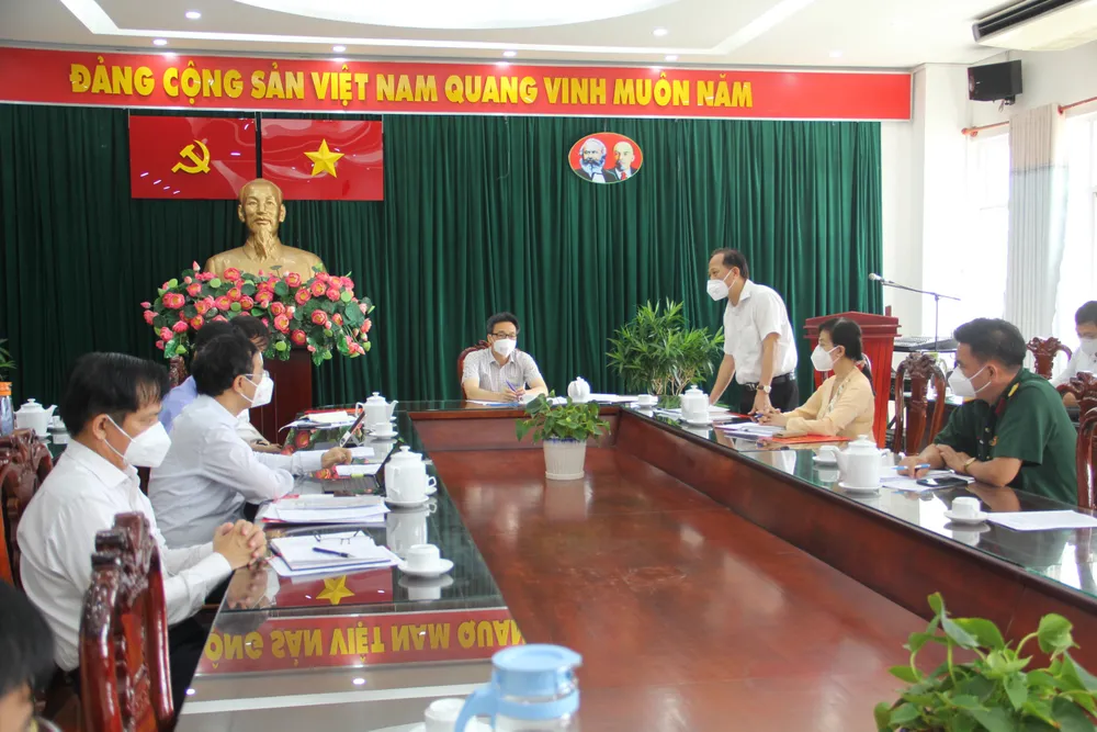 Phó Thủ tướng Vũ Đức Đam yêu cầu huyện Bình Chánh tập trung chăm sóc, điều trị F0 ảnh 2