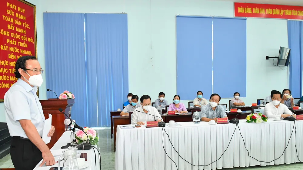 Bí thư Thành ủy TPHCM: Lên các kịch bản phù hợp để TP Thủ Đức sớm trở lại giai đoạn “bình thường mới” ảnh 1