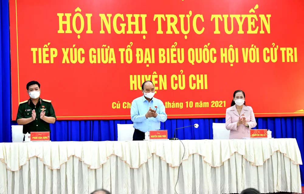Chủ tịch nước Nguyễn Xuân Phúc sẽ trực tiếp cùng các ngành có buổi xúc tiến đầu tư vào huyện Củ Chi ảnh 1