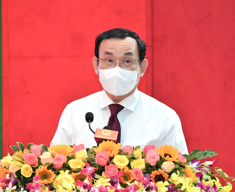 Bí thư Thành ủy TPHCM Nguyễn Văn Nên: Sự cống hiến của lực lượng công an nhân dân vô cùng to lớn ảnh 1