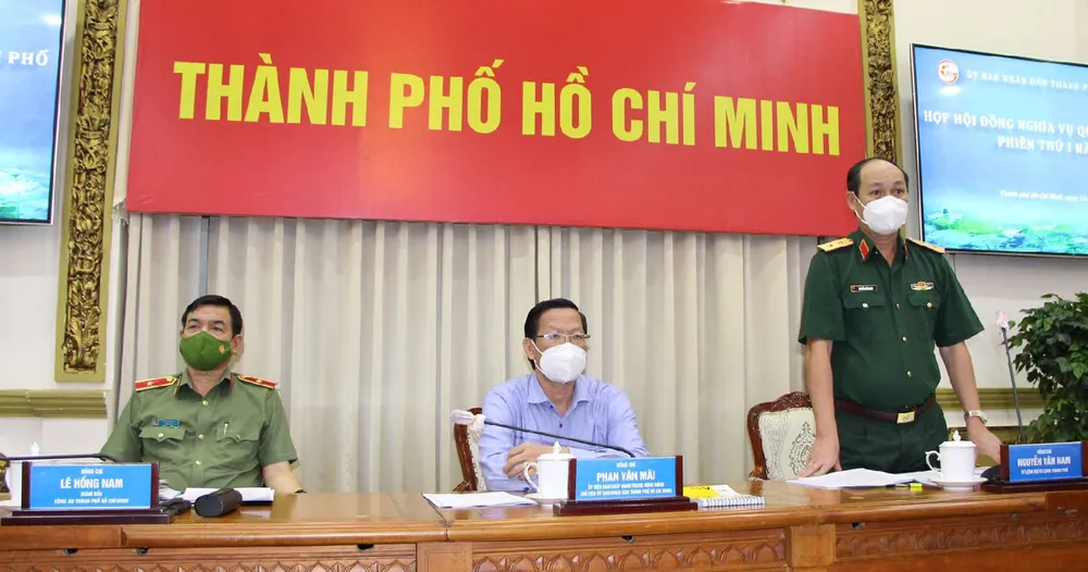 Chủ tịch UBND TPHCM Phan Văn Mãi: Quan tâm đào tạo nghề, bố trí việc làm cho thanh niên sau xuất ngũ ảnh 2