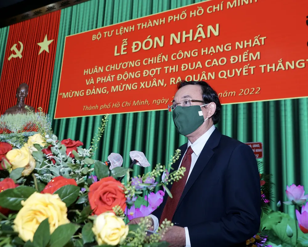 Xây dựng lực lượng vũ trang TPHCM vững mạnh toàn diện ảnh 2 Xây dựng lực lượng vũ trang TPHCM vững mạnh toàn diện ảnh 2