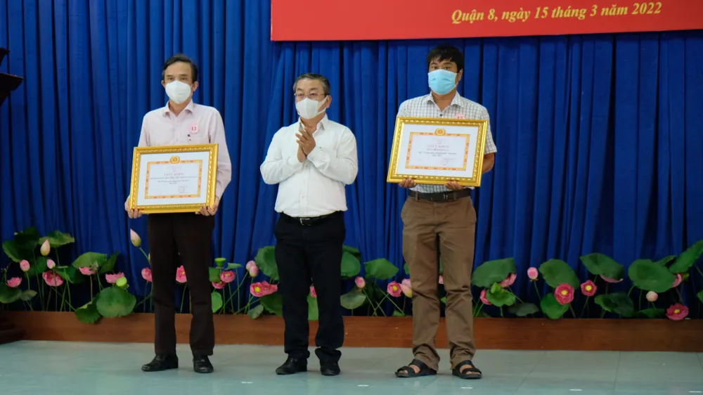 Phó Bí thư Thành ủy TPHCM Nguyễn Hồ Hải: Quận 8 chú trọng quy hoạch cán bộ, tạo nguồn cán bộ trẻ ảnh 4