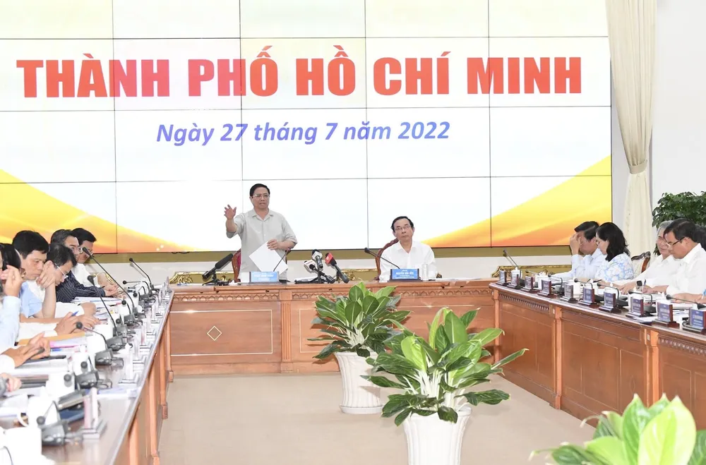 Thủ tướng Phạm Minh Chính: Đầu tư cho TPHCM 1 đồng sẽ tăng 3-4 đồng ảnh 1