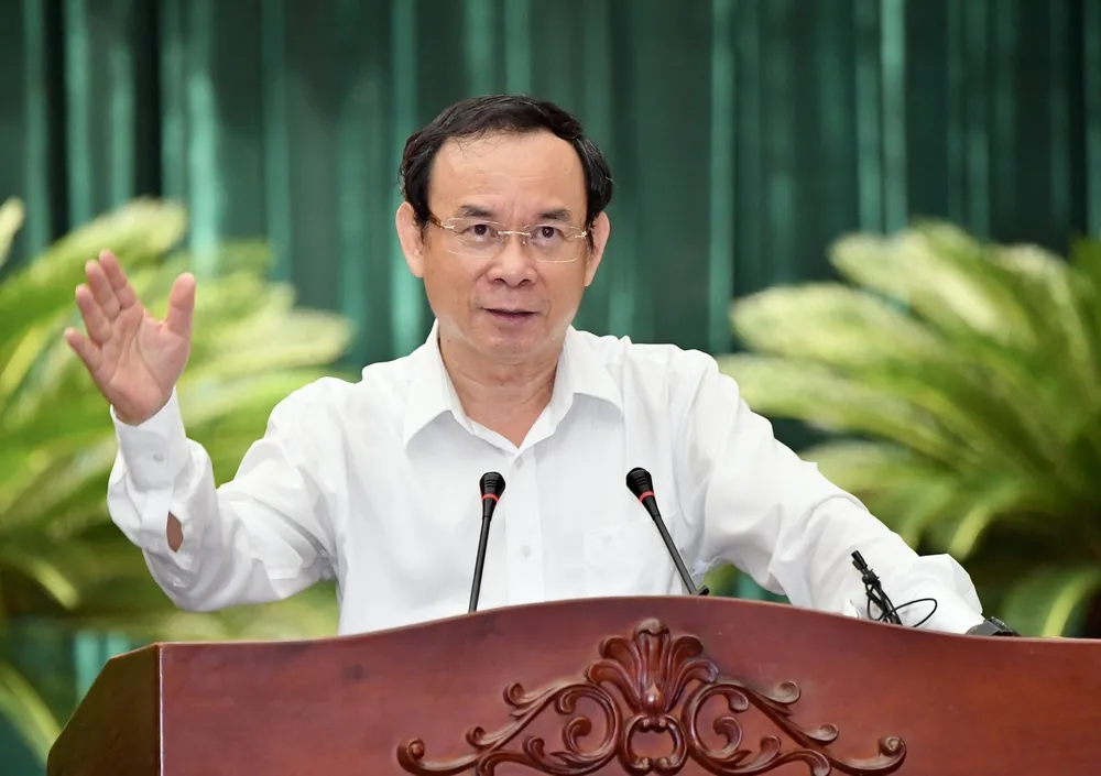 Bí thư Thành ủy TPHCM Nguyễn Văn Nên: Cán bộ thuộc bài, làm đúng vai và hành động có giá trị ảnh 1