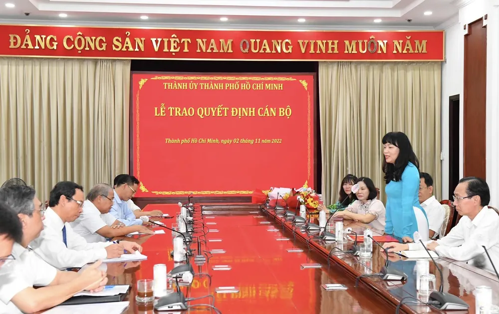 Đồng chí Phạm Thị Hồng Hà giữ chức Phó Trưởng Ban Nội chính Thành ủy TPHCM ảnh 4