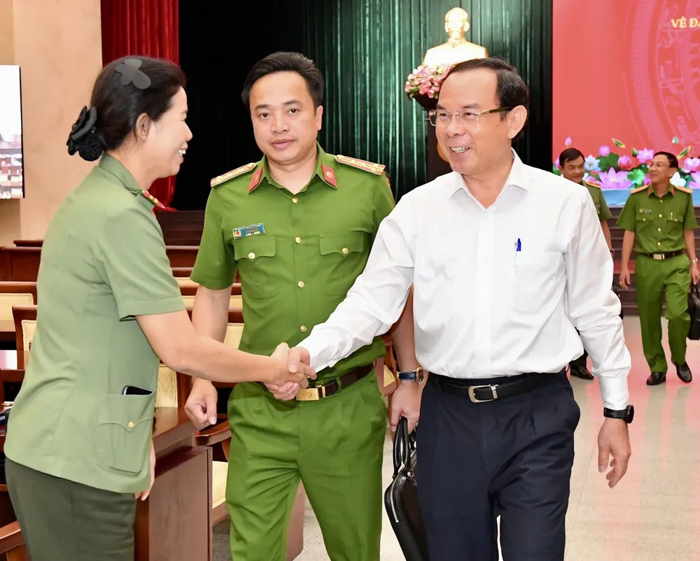 Bí thư Thành ủy TPHCM Nguyễn Văn Nên: Xây dựng văn hóa liêm chính trong toàn lực lượng Công an TPHCM ảnh 1