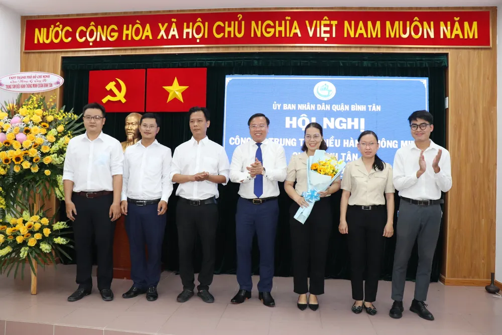 Ra mắt Trung tâm Điều hành thông minh quận Bình Tân ảnh 1