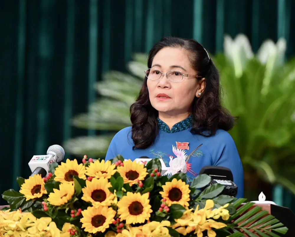 Chủ tịch HĐND TPHCM: Kỳ họp thông qua nhiều nghị quyết tác động trực tiếp đến đời sống người dân ảnh 3
