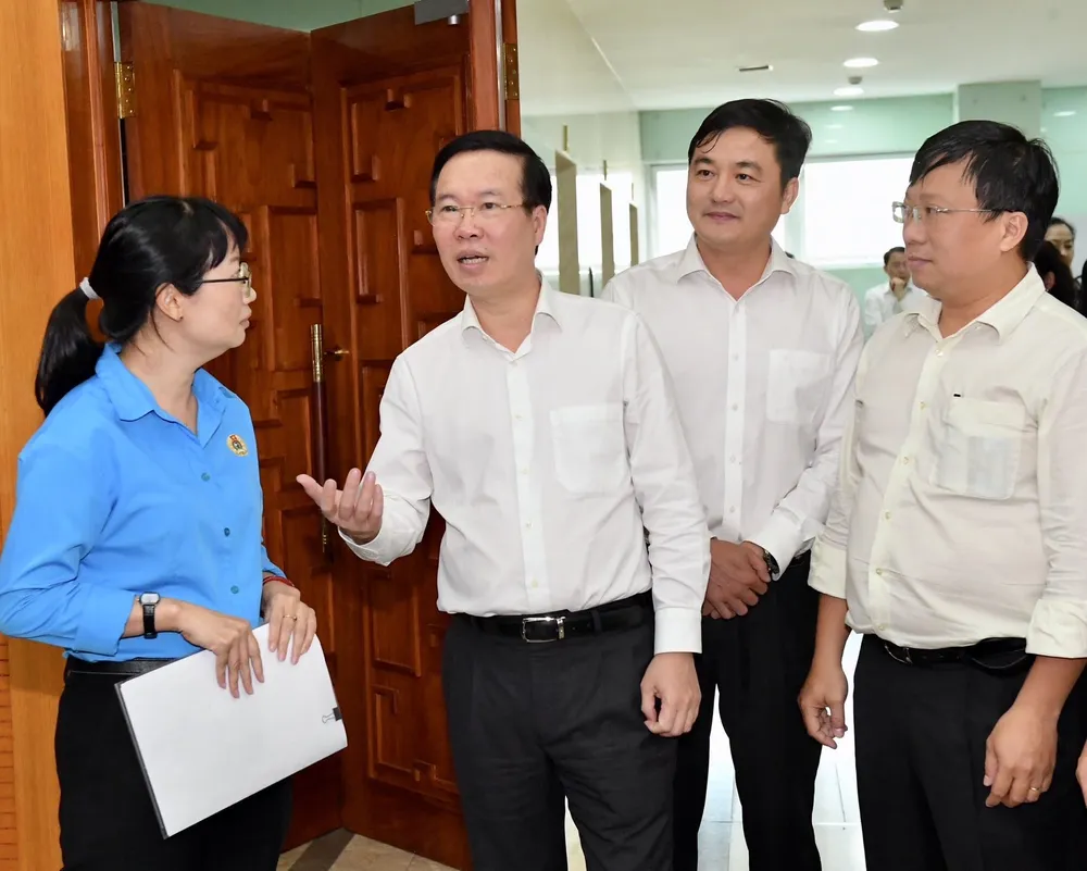 Thường trực Ban Bí thư Võ Văn Thưởng: Mong muốn TPHCM là nơi khởi xướng, hình thành những chủ trương, chính sách mới ảnh 2