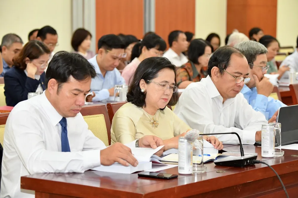 Các đại biểu tham dự hội thảo. Ảnh: VIỆT DŨNG