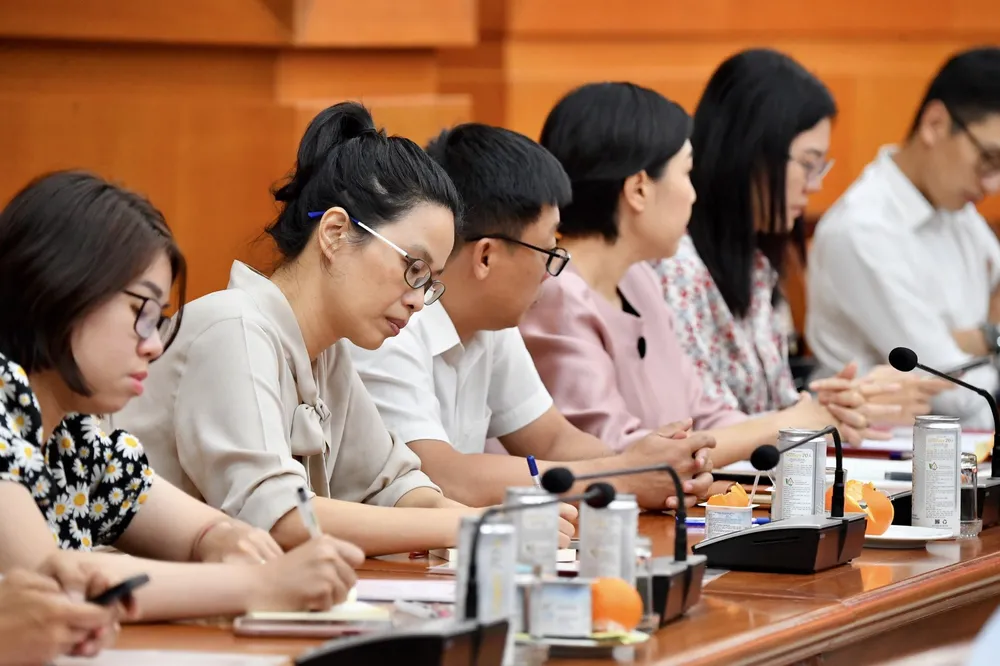 Các đại biểu dự hội nghị. Ảnh: VIỆT DŨNG