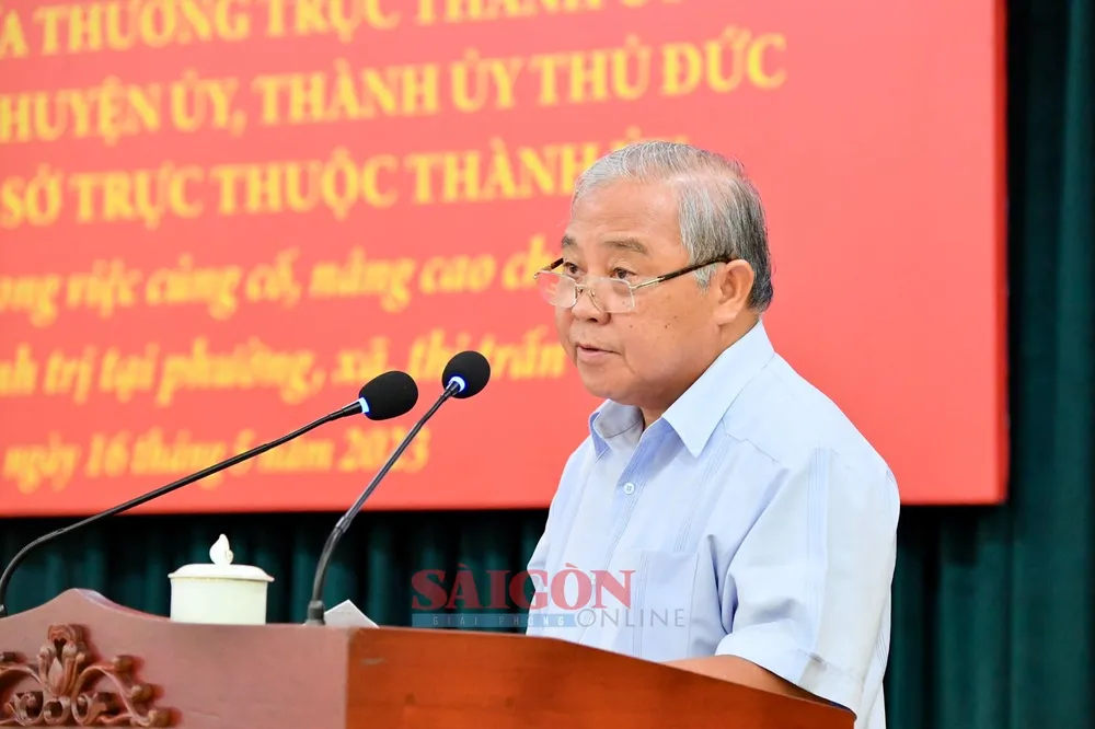 Phó Trưởng Ban Tổ chức Thành ủy TPHCM Võ Văn Tân. Ảnh: VIỆT DŨNG Phó Trưởng Ban Tổ chức Thành ủy TPHCM Võ Văn Tân. Ảnh: VIỆT DŨNG