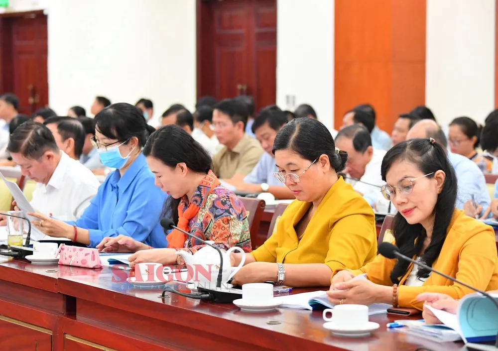 Đại biểu dự hội nghị. Ảnh: VIỆT DŨNG Đại biểu dự hội nghị. Ảnh: VIỆT DŨNG