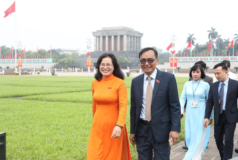 Các Đại biểu Quốc hội Đoàn Đại biểu Quốc hội TPHCM. Ảnh: QUANG PHÚC