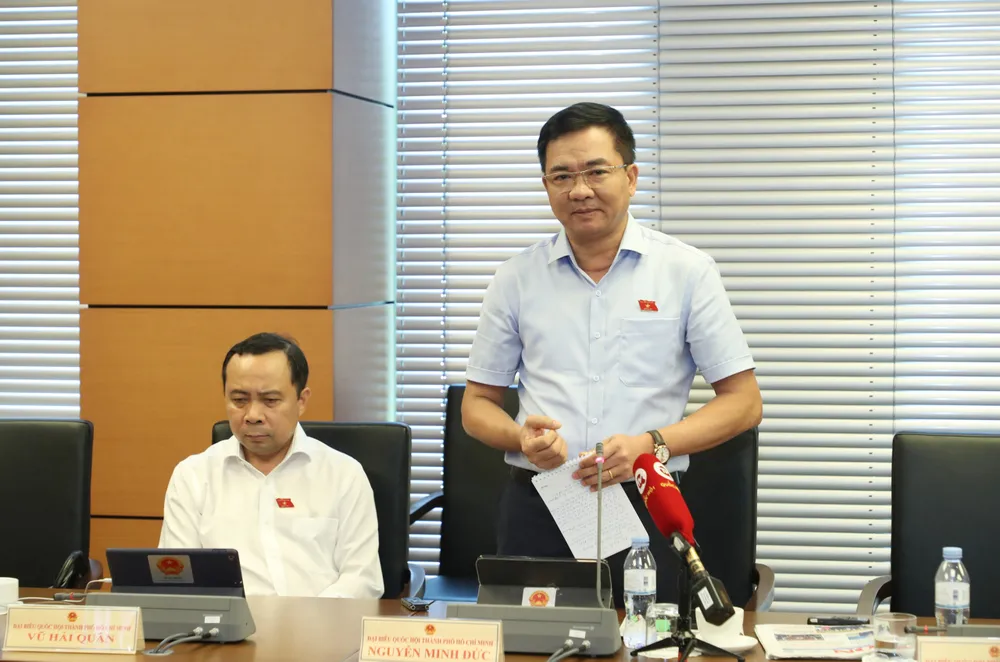 Đại biểu Quốc hội Nguyễn Minh Đức. Ảnh: QUANG PHÚC