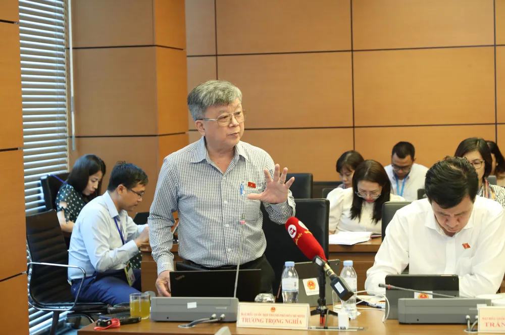 Đại biểu Quốc hội Trương Trọng Nghĩa. Ảnh: QUANG PHÚC