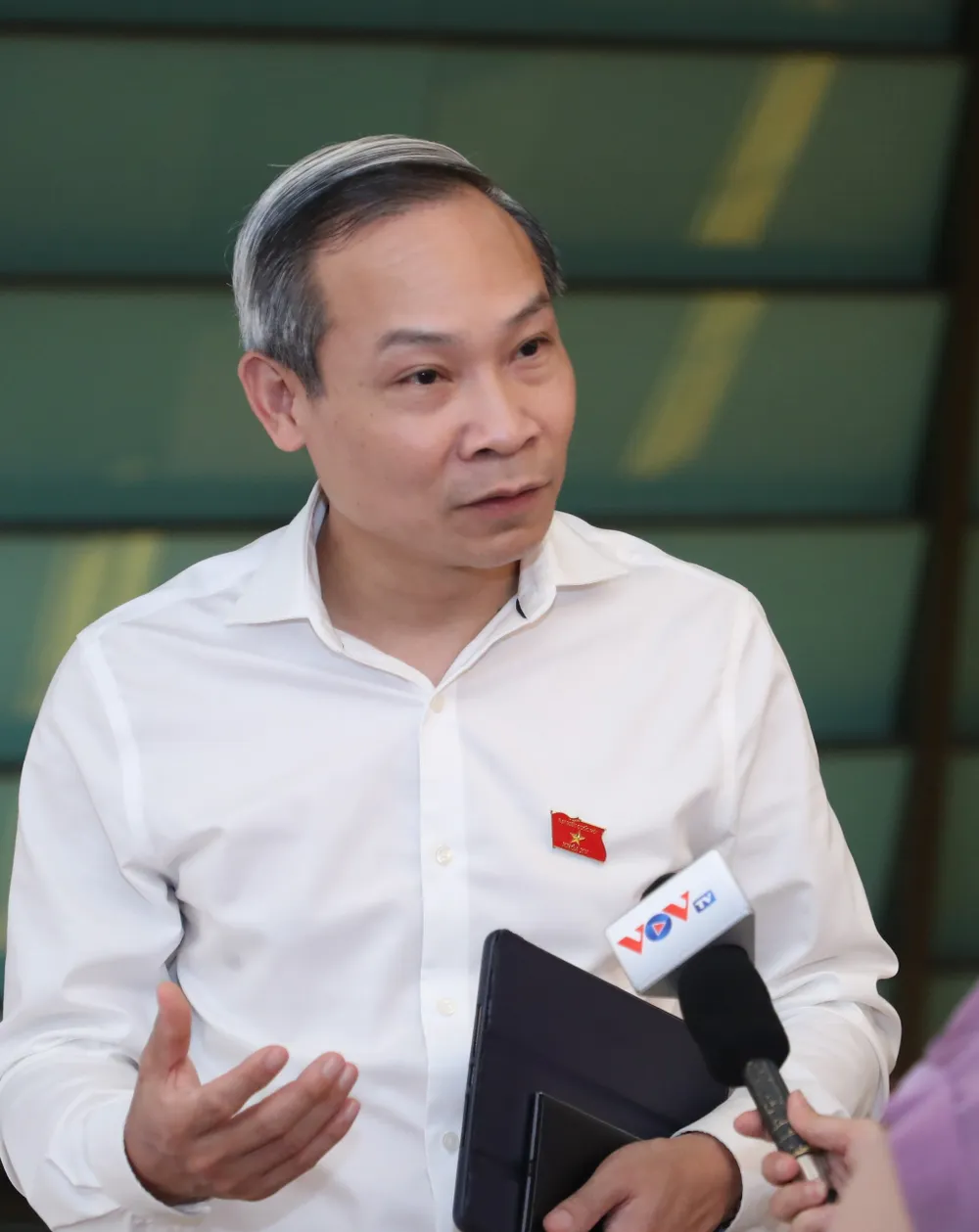 Đại biểu Phan Đức Hiếu. Ảnh: QUANG PHÚC Đại biểu Phan Đức Hiếu. Ảnh: QUANG PHÚC