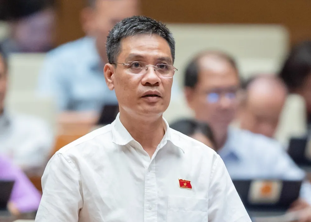 ĐB Đinh Ngọc Quý. Ảnh: QUANG PHÚC