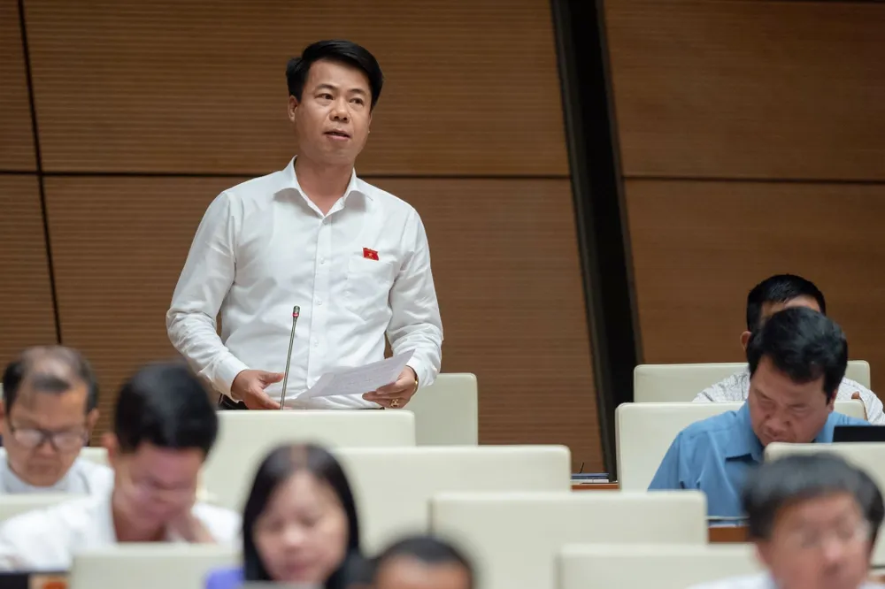 ĐB Hoàng Quốc Khánh. Ảnh: QUANG PHÚC