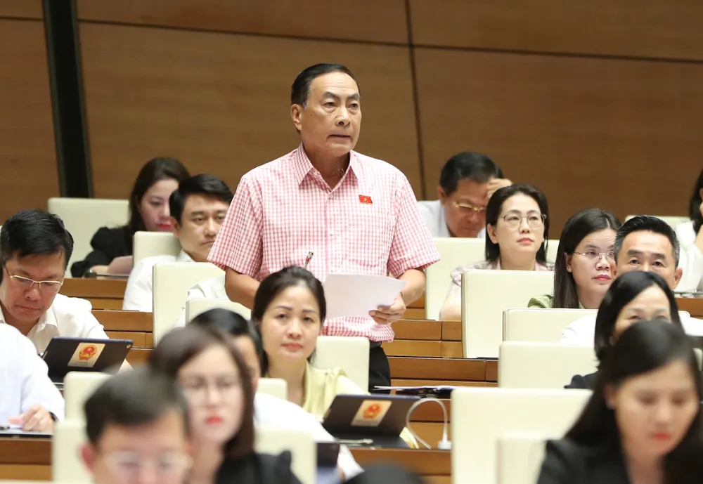 Đại biểu Phạm Văn Hòa. Ảnh: QUANG PHÚC Đại biểu Phạm Văn Hòa. Ảnh: QUANG PHÚC