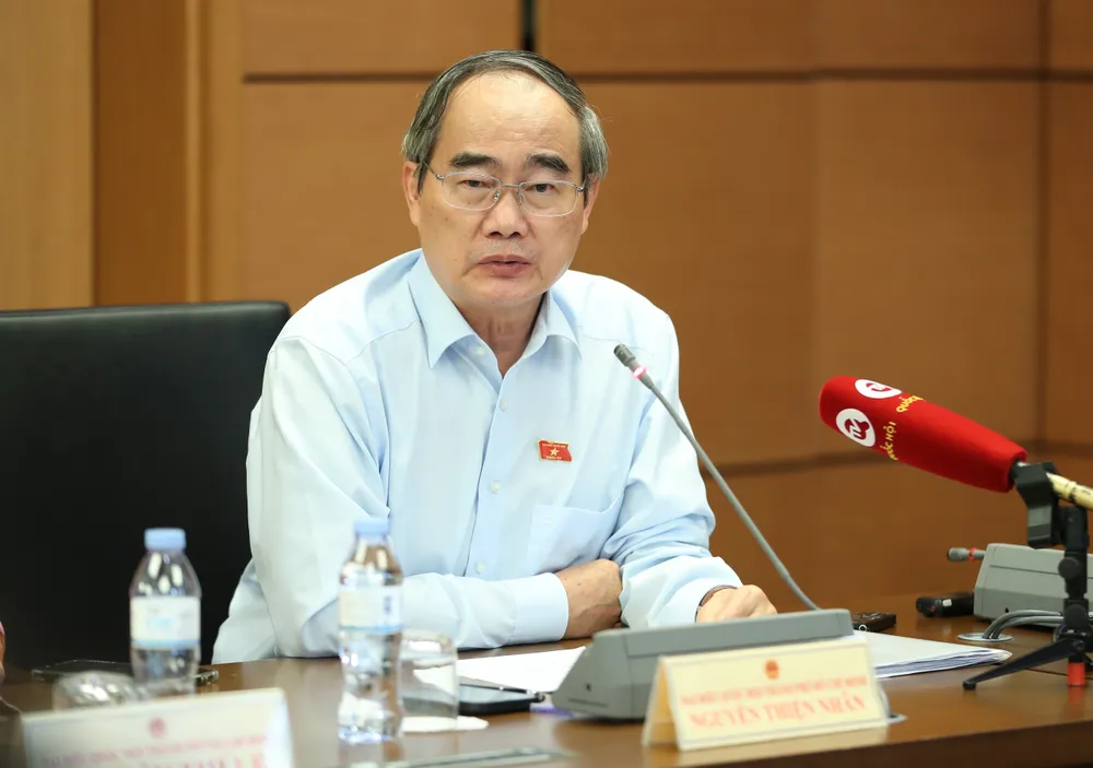 Đại biểu Quốc hội Nguyễn Thiện Nhân. Ảnh: QUANG PHÚC Đại biểu Quốc hội Nguyễn Thiện Nhân. Ảnh: QUANG PHÚC