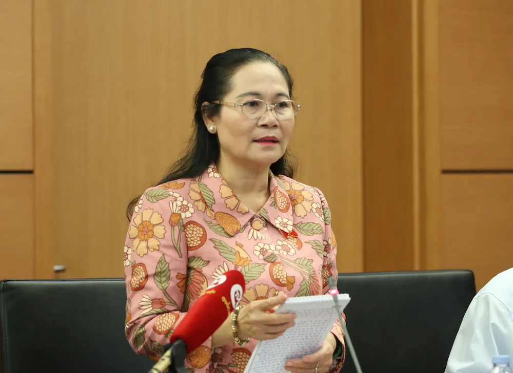 Đại biểu Quốc hội Nguyễn Thị Lệ. Ảnh: QUANG PHÚC Đại biểu Quốc hội Nguyễn Thị Lệ. Ảnh: QUANG PHÚC