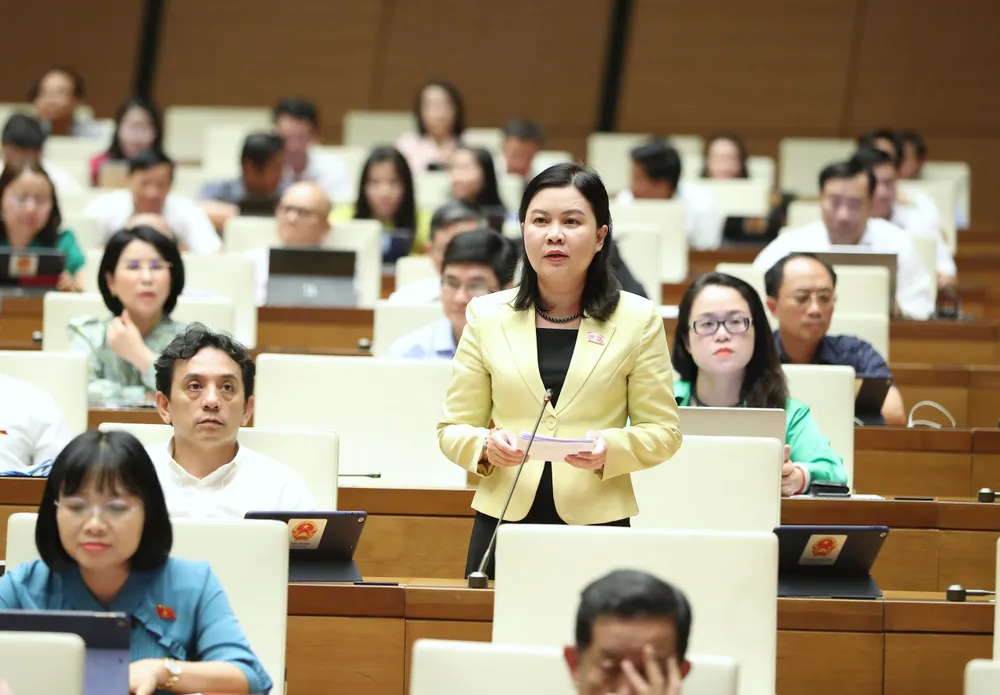 ĐB Nguyễn Phương Thủy. Ảnh: QUANG PHÚC ĐB Nguyễn Phương Thủy. Ảnh: QUANG PHÚC