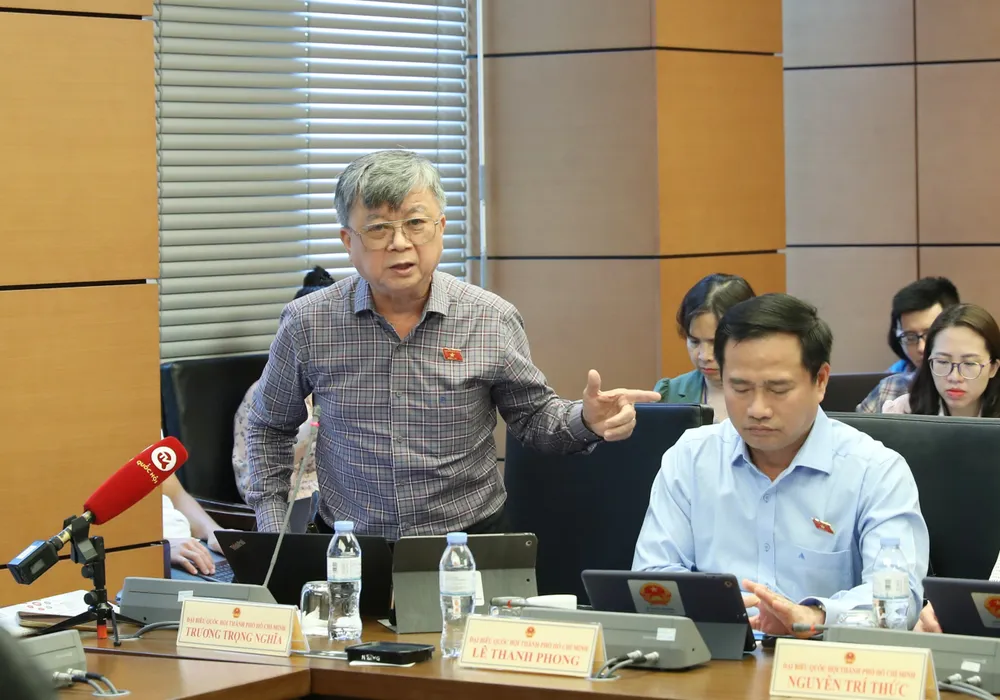 Đại biểu Quốc hội Trương Trọng Nghĩa. Ảnh: QUANG PHÚC Đại biểu Quốc hội Trương Trọng Nghĩa. Ảnh: QUANG PHÚC