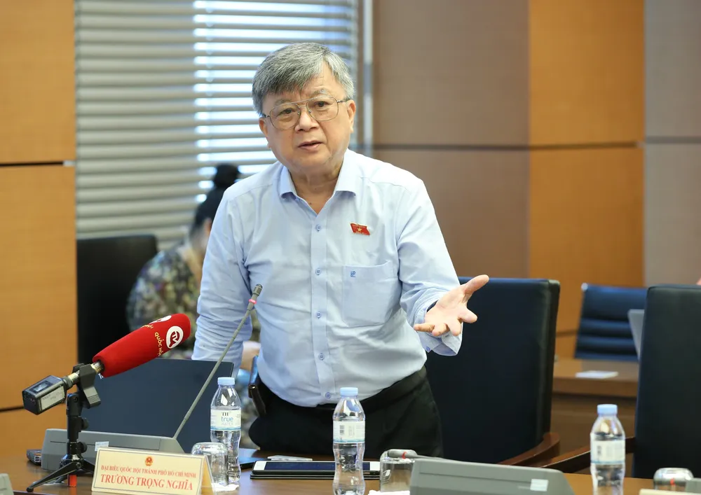 Đại biểu Quốc hội Trương Trọng Nghĩa. Ảnh: QUANG PHÚC Đại biểu Quốc hội Trương Trọng Nghĩa. Ảnh: QUANG PHÚC