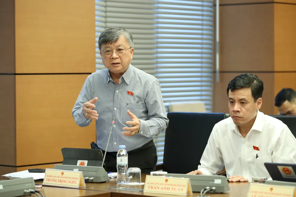 Đại biểu Quốc hội Trương Trọng Nghĩa. Ảnh: QUANG PHÚC Đại biểu Quốc hội Trương Trọng Nghĩa. Ảnh: QUANG PHÚC