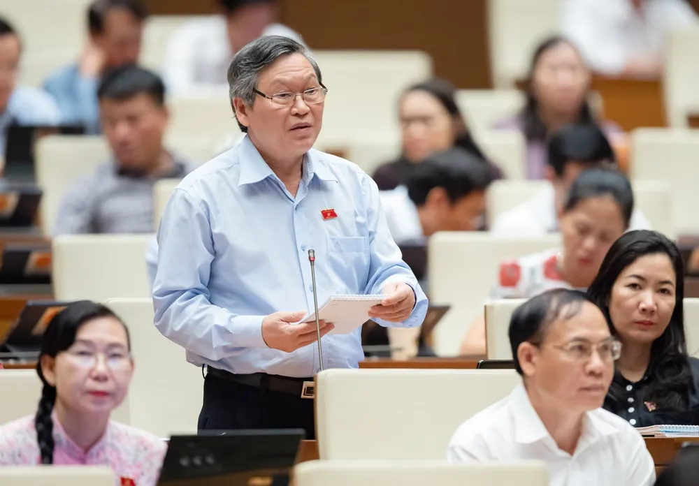 ĐB Tô Văn Tám (Kon Tum). Ảnh: QUANG PHÚC ĐB Tô Văn Tám (Kon Tum). Ảnh: QUANG PHÚC