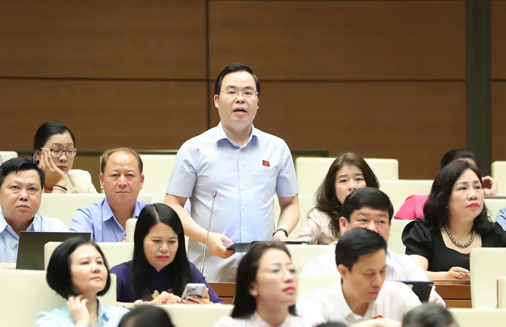 ĐB Trần Văn Khải (Hà Nam). Ảnh: QUANG PHÚC ĐB Trần Văn Khải (Hà Nam). Ảnh: QUANG PHÚC