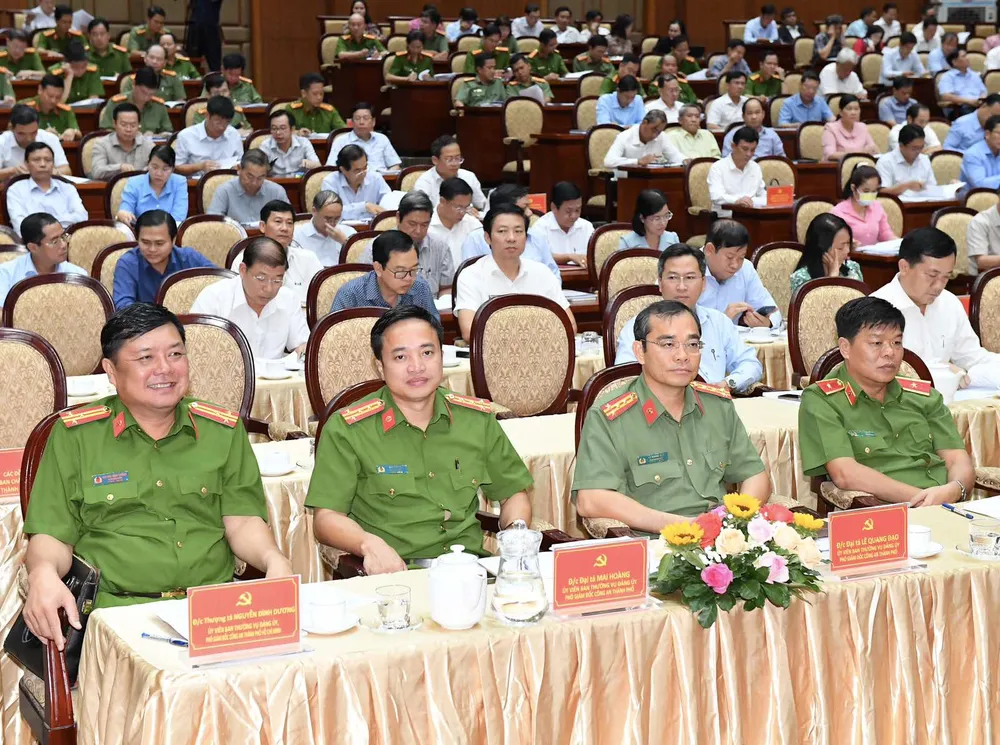 Các đại biểu dự hội nghị. Ảnh: VIỆT DŨNG Các đại biểu dự hội nghị. Ảnh: VIỆT DŨNG