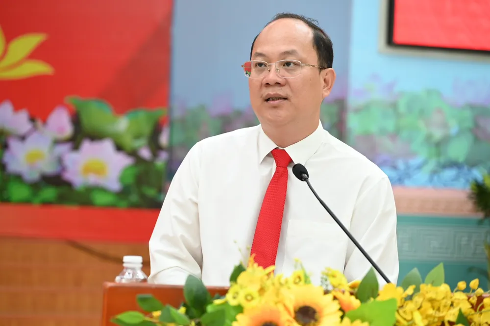 Phó Bí thư Thành ủy TPHCM Nguyễn Hồ Hải phát biểu chỉ đạo. Ảnh: VĂN MINH Phó Bí thư Thành ủy TPHCM Nguyễn Hồ Hải phát biểu chỉ đạo. Ảnh: VĂN MINH