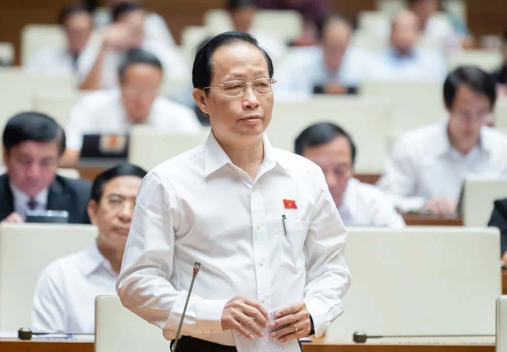 ĐB Nguyễn Trúc Sơn. Ảnh: QUANG PHÚC ĐB Nguyễn Trúc Sơn. Ảnh: QUANG PHÚC