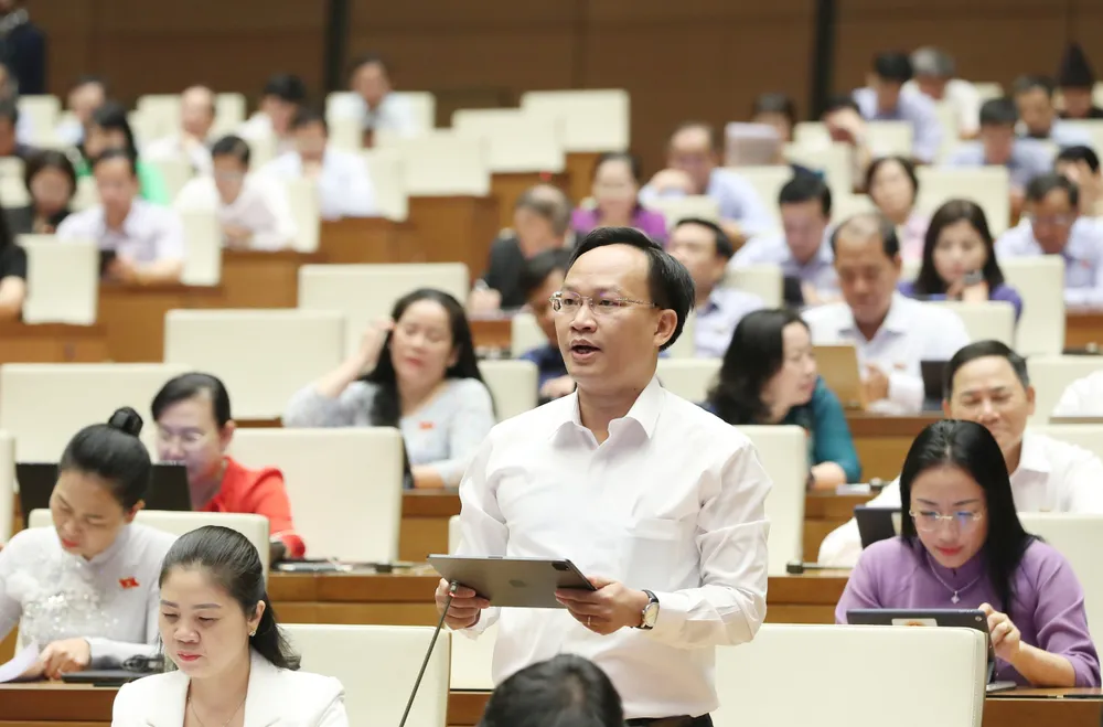 ĐB Phạm Văn Thịnh (Bắc Giang). Ảnh: QUANG PHÚC ĐB Phạm Văn Thịnh (Bắc Giang). Ảnh: QUANG PHÚC